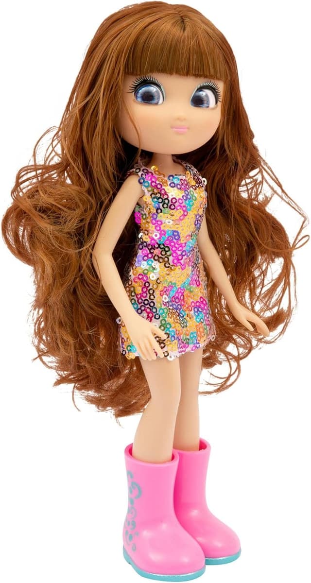 Detalle de Giochi Preziosi Unique Eyes Sophia Fashion Doll con occhi turchesi e capelli rossi