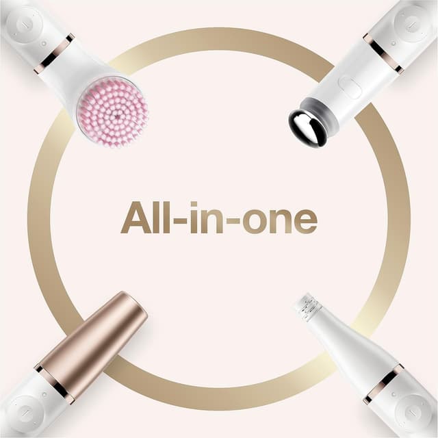 Thumbnail 1 de Braun FaceSpa Pro 912 – Depiladora facial con 3 accesorios 🧖♀