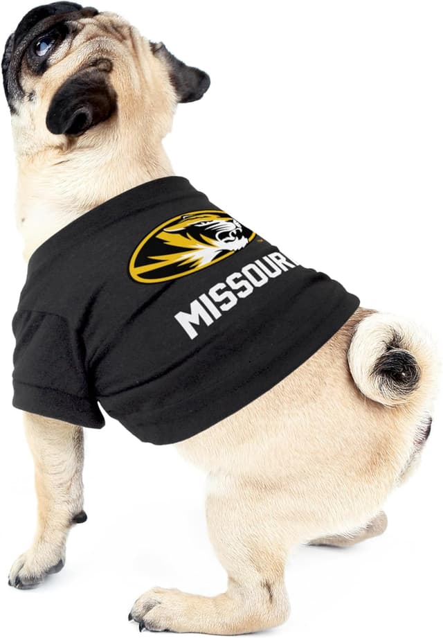 Detalle de Littlearth NCAA Pet T-Shirt in Stretch Cotton/Poly Blend