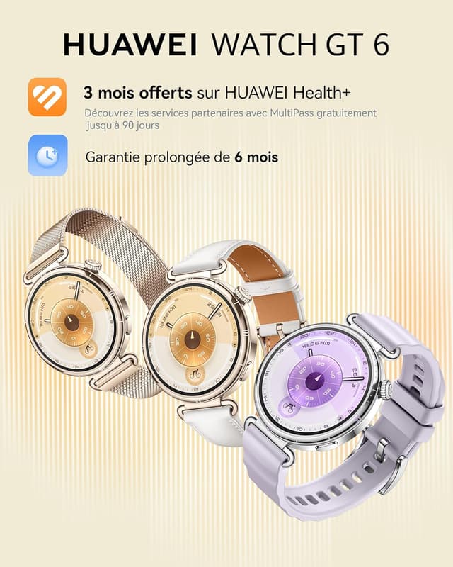 Thumbnail 1 de Huawei Watch GT 6 GPS 46mm Gris
