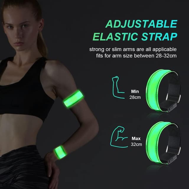 Thumbnail 2 de flintronic Brazalete LED Recargable 2PCS