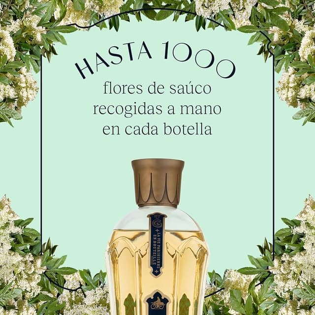 Detalle de St-Germain Licor de Flor de Saúco 🍸 - 20% vol., 700 ml