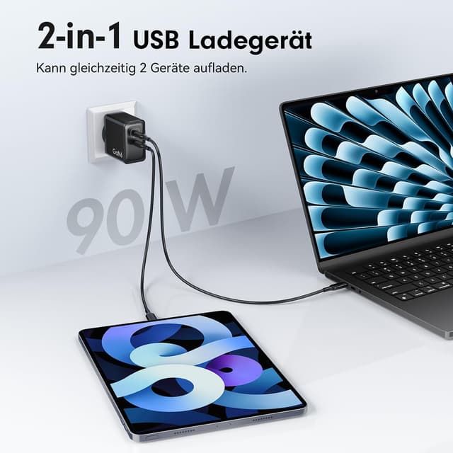 Detalle 2 de HSSNS 570W USB-C Ladegerät Mehrfach