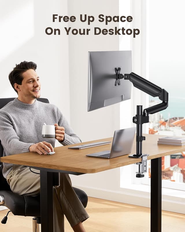 Thumbnail 6 de ErGear Supporto Monitor Singolo 13–32" 9 kg 🖥