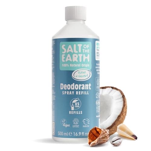 Detalle de Salt of the Earth Recambio desodorante Océano y coco 500 ml