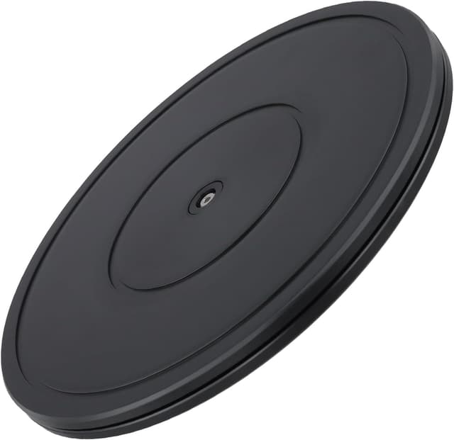 Detalle de TAICHEUT 2-Pack 12 Inch Lazy Susan Turntable with Steel Ball Bearings (360° swivel stand)
