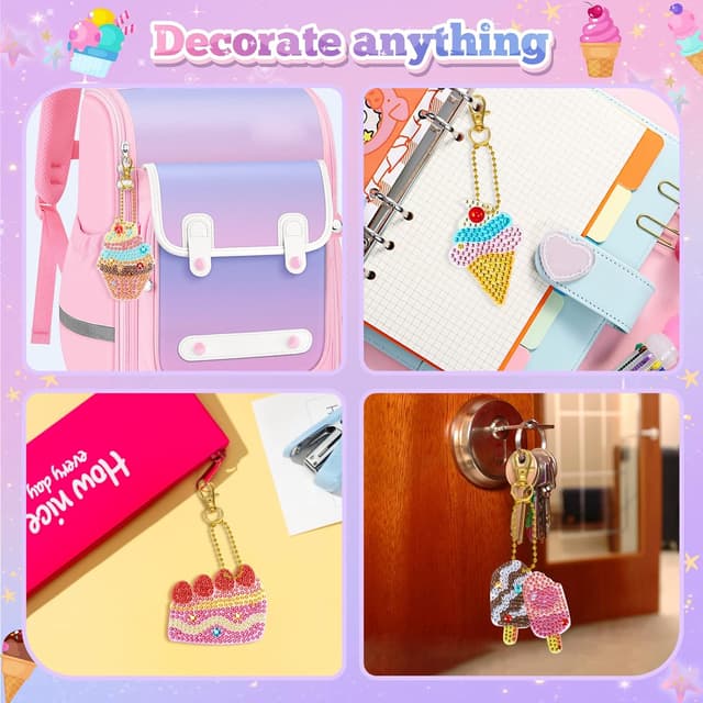 Detalle 2 de Diamond Arts & Crafts Kits for Girls 7–12 🎨