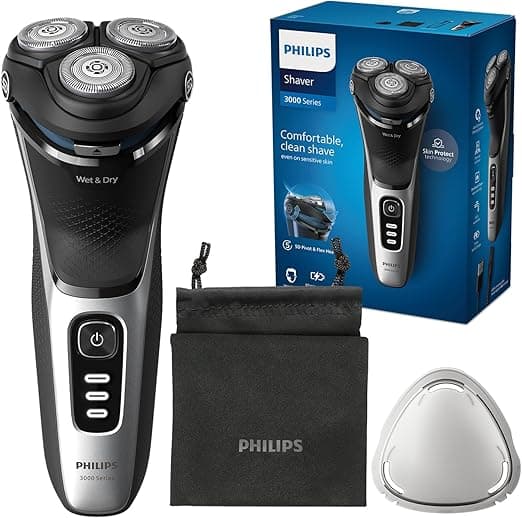 Detalle de Philips Serie 3000 Afeitadora Eléctrica para Hombre ✂