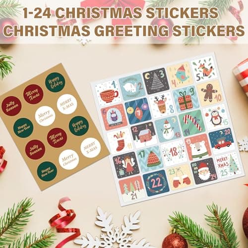 Thumbnail 2 de Gigmeta 24 calendriers d'avent 12x7,5 cm đź“…