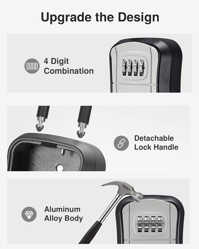 Thumbnail 3 de Puroma Key Lock Box 4-digit ๐