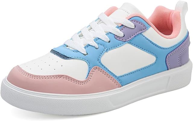 Detalle de VLOOKST Women Retro Gum Sole Trainers