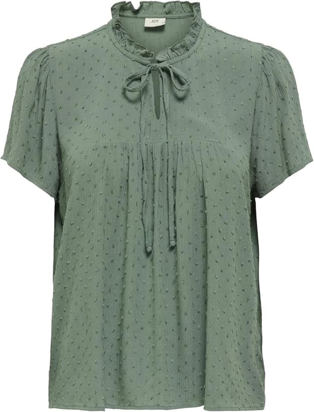 Thumbnail 6 de JDY women’s top: round neck to V-neck blouse with bow details
