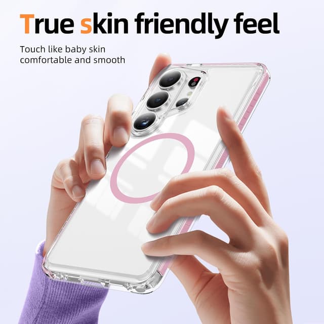 Thumbnail 6 de DEERLAMN S26 Ultra MagSafe clear case