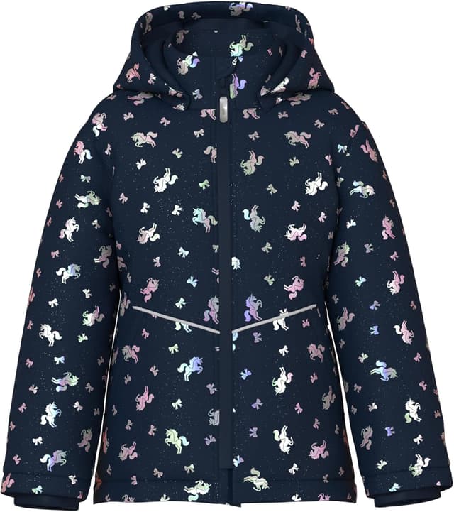 Detalle 2 de NAME IT Mädchen Kurzjacke Nmfmaxi Jacket Foil Noos (1er Pack)