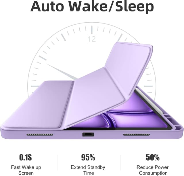 Thumbnail 6 de Vobafe iPad Air 13 case with 2 angles