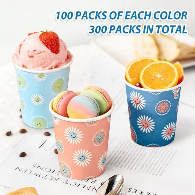 Thumbnail 4 de SIUQ 300 Pack 5 oz Paper Cups