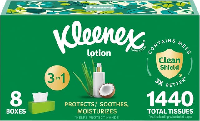 Imagen de Kleenex Lotion Facial Tissues 8-pack ๐งป en OfertitasTOP