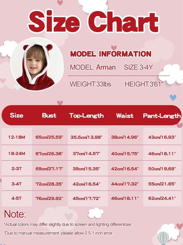 Thumbnail 6 de Kids fleece tracksuit set hoodie 2-piece