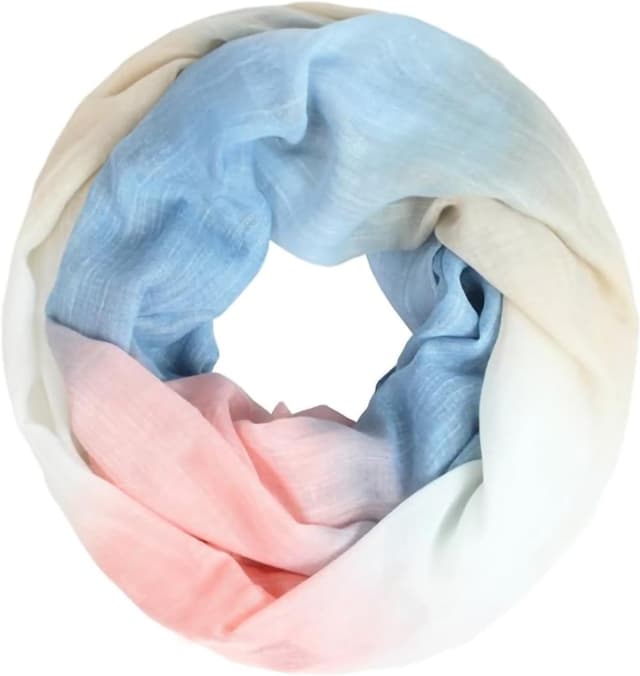 Detalle de Glamexx24 Damen Schal leichter Langschal Loop Schlauchschal – 180 x 80 cm, viele Farben