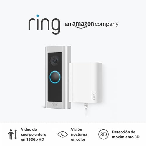 Thumbnail 5 de Ring Pro videotimbre 1536p HD con detección 3D