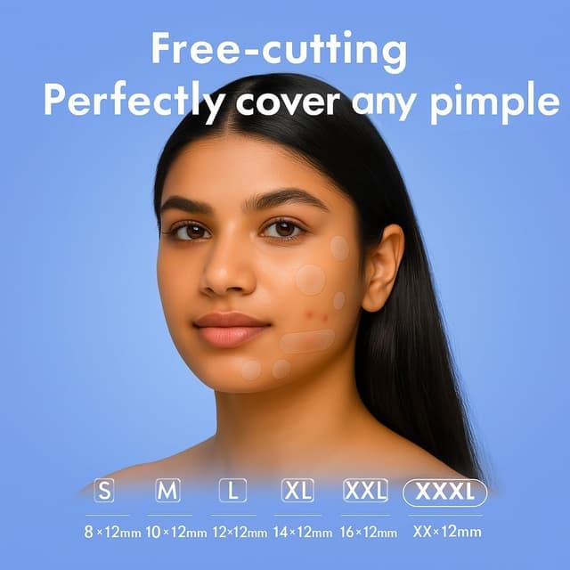 Thumbnail 4 de Hydrokolloid Pimple Patches 1250 Stück