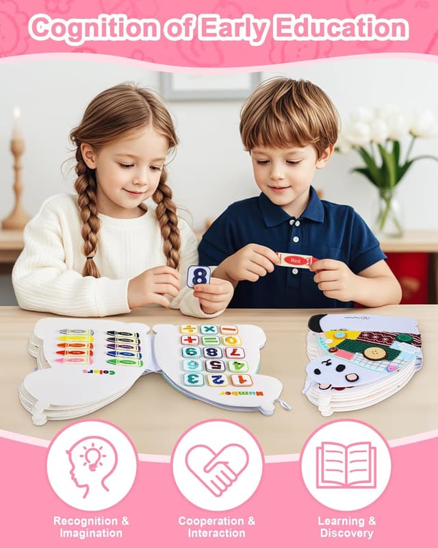 Thumbnail 5 de Heypappy Busy Board 12 in 1 Montessori