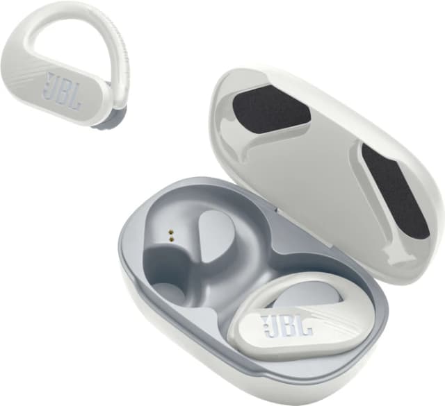 Detalle de JBL Endurance Peak3 Weiß – wasserdichte Sport-In-Ears mit bis zu 10 Stunden Laufzeit