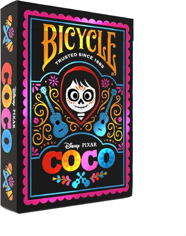 Detalle de Bicycle Carte da gioco ispirate a Disney Coco