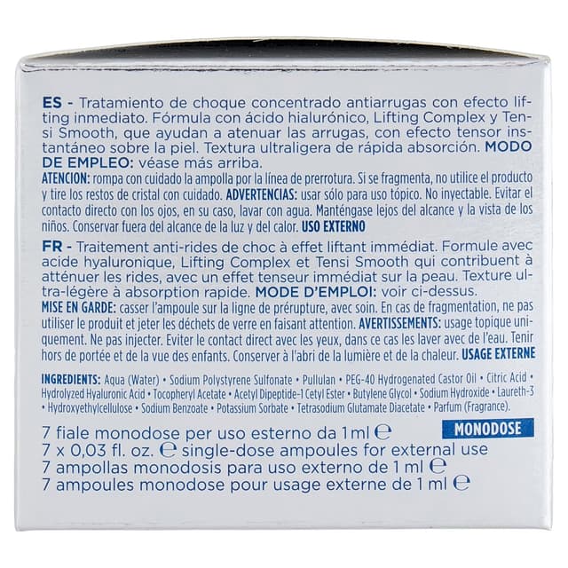 Detalle 1 de Hydrotenseur Liftende Anti-Falten Ampullen