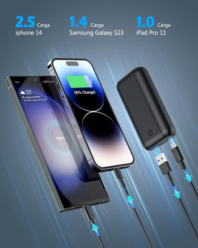 Thumbnail 3 de Batería Externa compacta 10.000 mAh