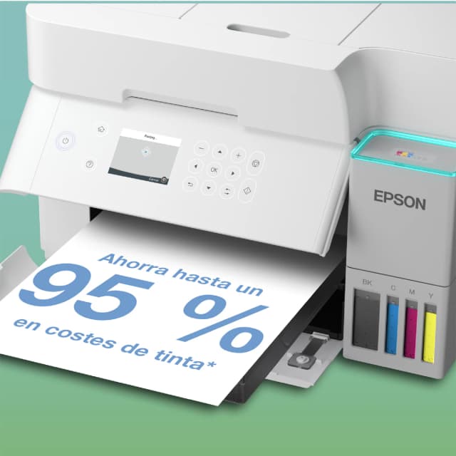 Detalle de Epson ET-3956 Impresora multifunción EcoTank con ADF y Wi‑Fi