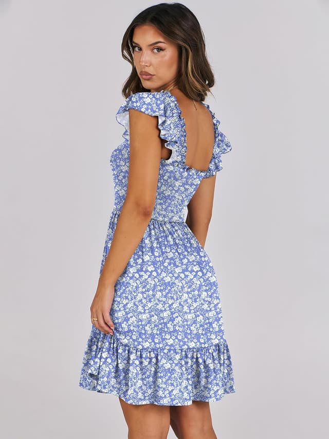 Detalle de ANRABESS square neck dress, slim fit XS