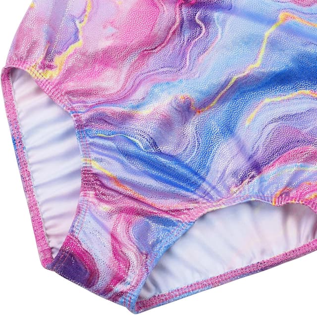 Thumbnail 6 de ZNYUNE Gymnastik-Trikot für Mädchen mit Pailletten