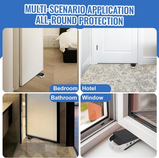 Thumbnail 6 de WUFANC WUFANC cale porte caoutchouc 12 x 5 x 3 cm