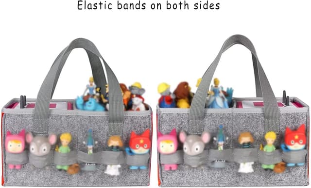 Detalle de Hounyoln Felt Carry Bag for Toniebox Starter Set (Organizer Case)