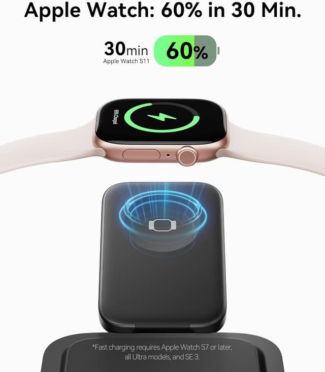 Detalle 2 de INIU 3-in-1 Wireless Charging Station 15W