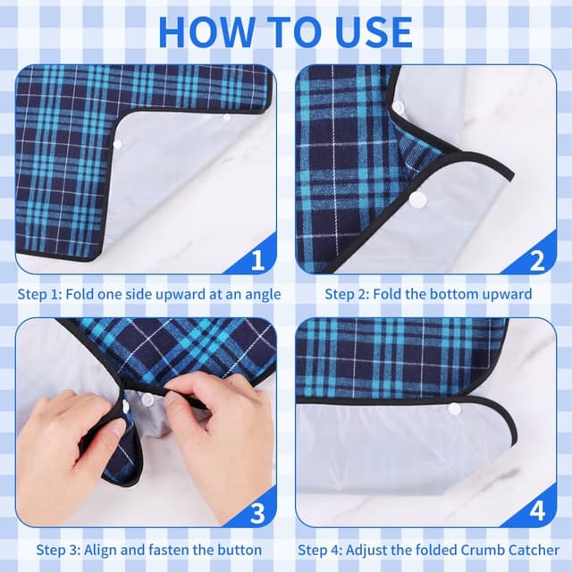 Detalle de Vicloon bavoir adulte 78 cm