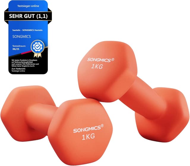 Detalle de Hexagon Hanteln SONGMICS 2er Set Fitness