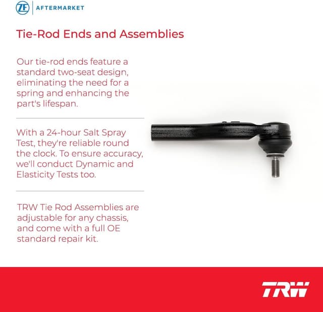 Thumbnail 2 de TRW JTE1354 Steering Tie Rod End 2003-2006