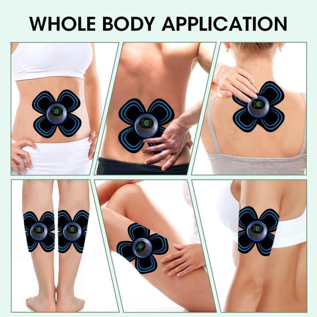 Detalle 2 de Électrostimulateur musculaire professionnel TENS/EMS avec fonction massage (roulements d’électrodes)