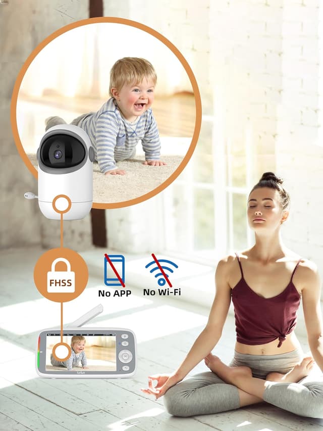 Thumbnail 2 de TakTark Camara Vigilancia Bebe 5" 📷