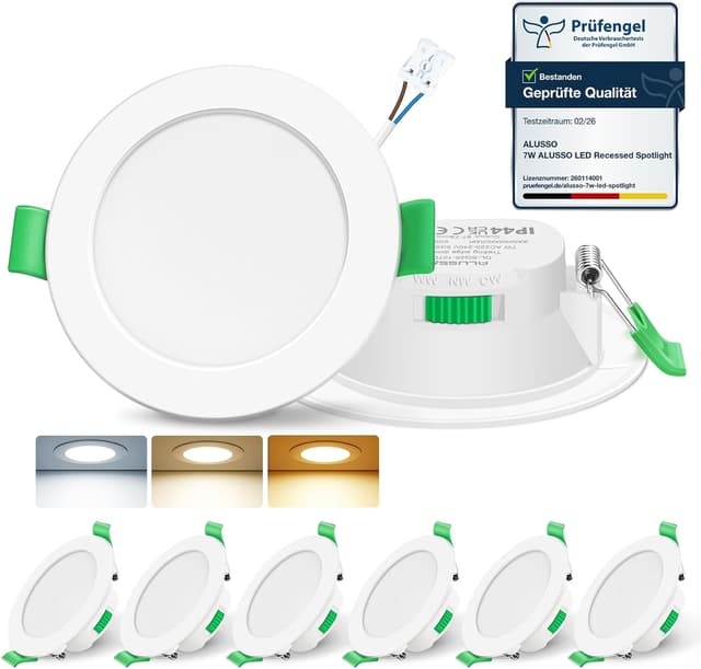Detalle de ALUSSO LIGHTING LED-Einbaustrahler 7W