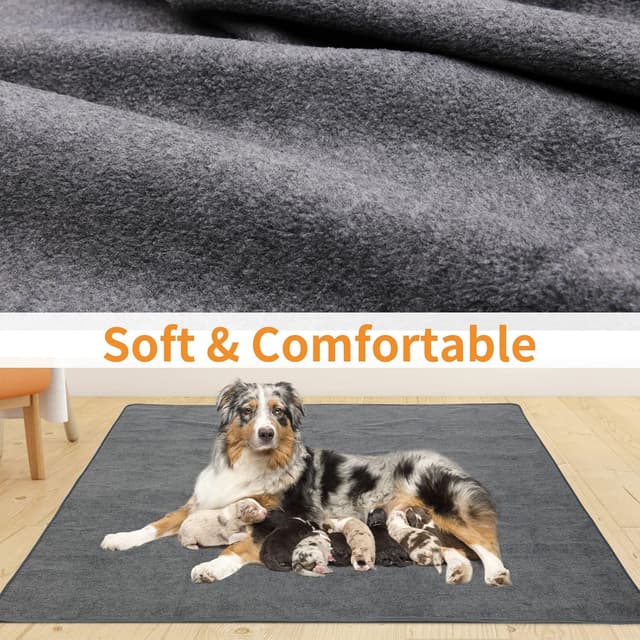 Detalle de LOOBANI 2-Pack Extra Large Dog Mat, 36x48