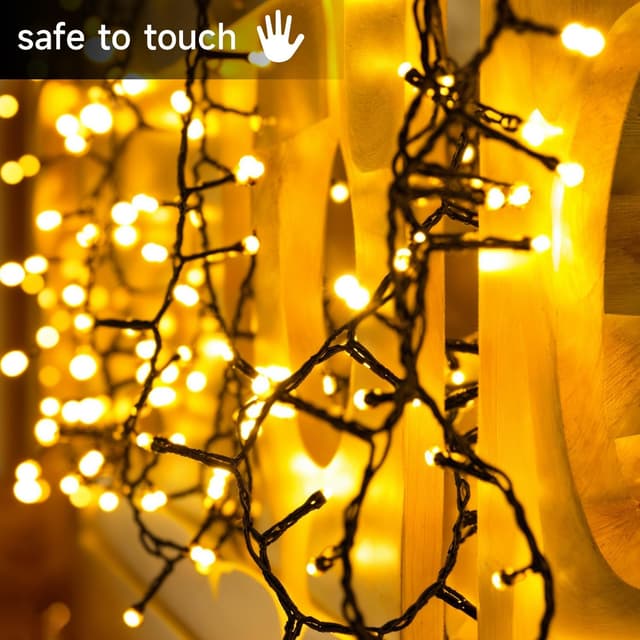 Detalle 2 de Solar string lights 66ft, 200 LEDs