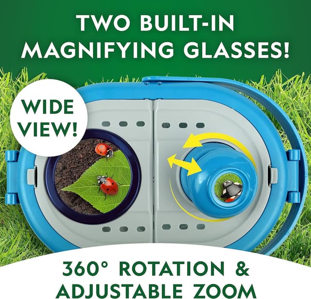 Detalle 2 de Blue Marble National Geographic Kids Insect Catching Kit with Magnifying Viewer Habitat