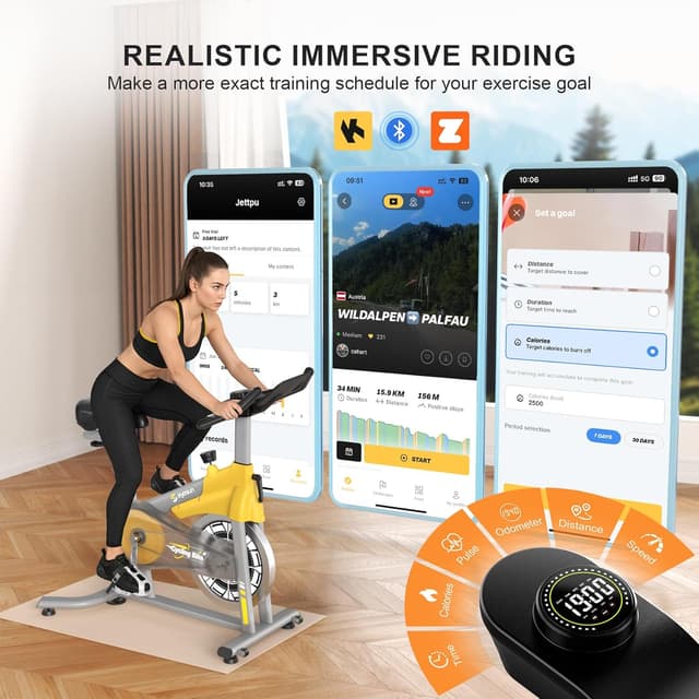 Thumbnail 5 de EYESUN QM-530W Indoor Magnetic Exercise Bike