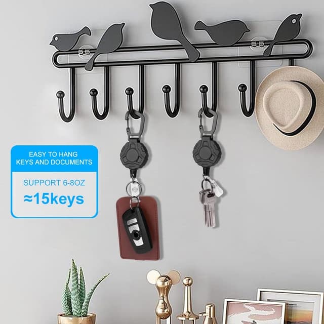 Thumbnail 4 de Vicloon Portachiavi Retrattile 60 cm Nero