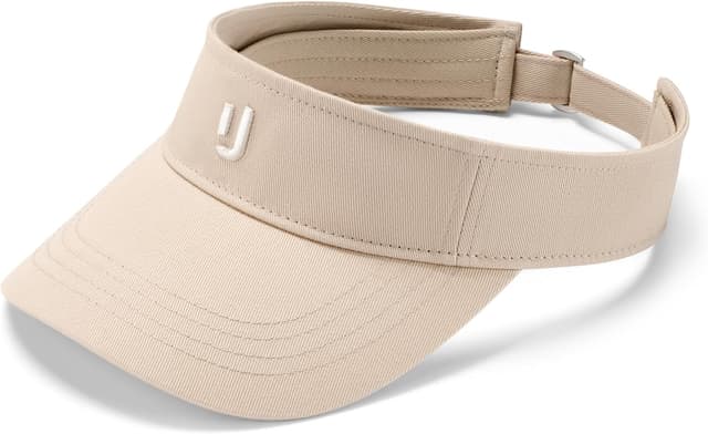 Detalle de Johnny Urban Visiera Terry unisex in cotone con protezione UV, regolabile per running, tennis e ciclismo