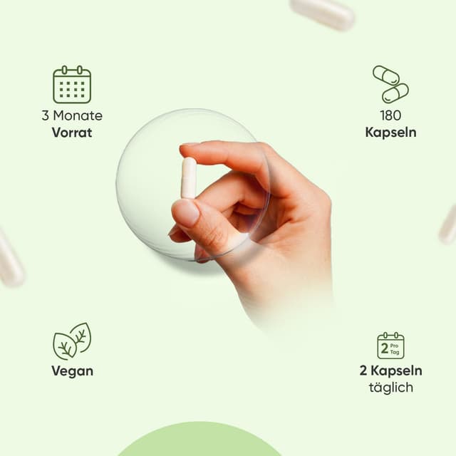 Thumbnail 6 de WeightWorld Cholin Bitartrat Kapseln – 714 mg pro Portion, 180 Kapseln (für 3 Monate)