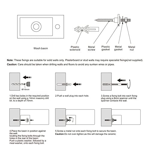 Thumbnail 5 de Ibergrif M41102-R Lavabo cerámica derecha 376×188×93 mm 🚽